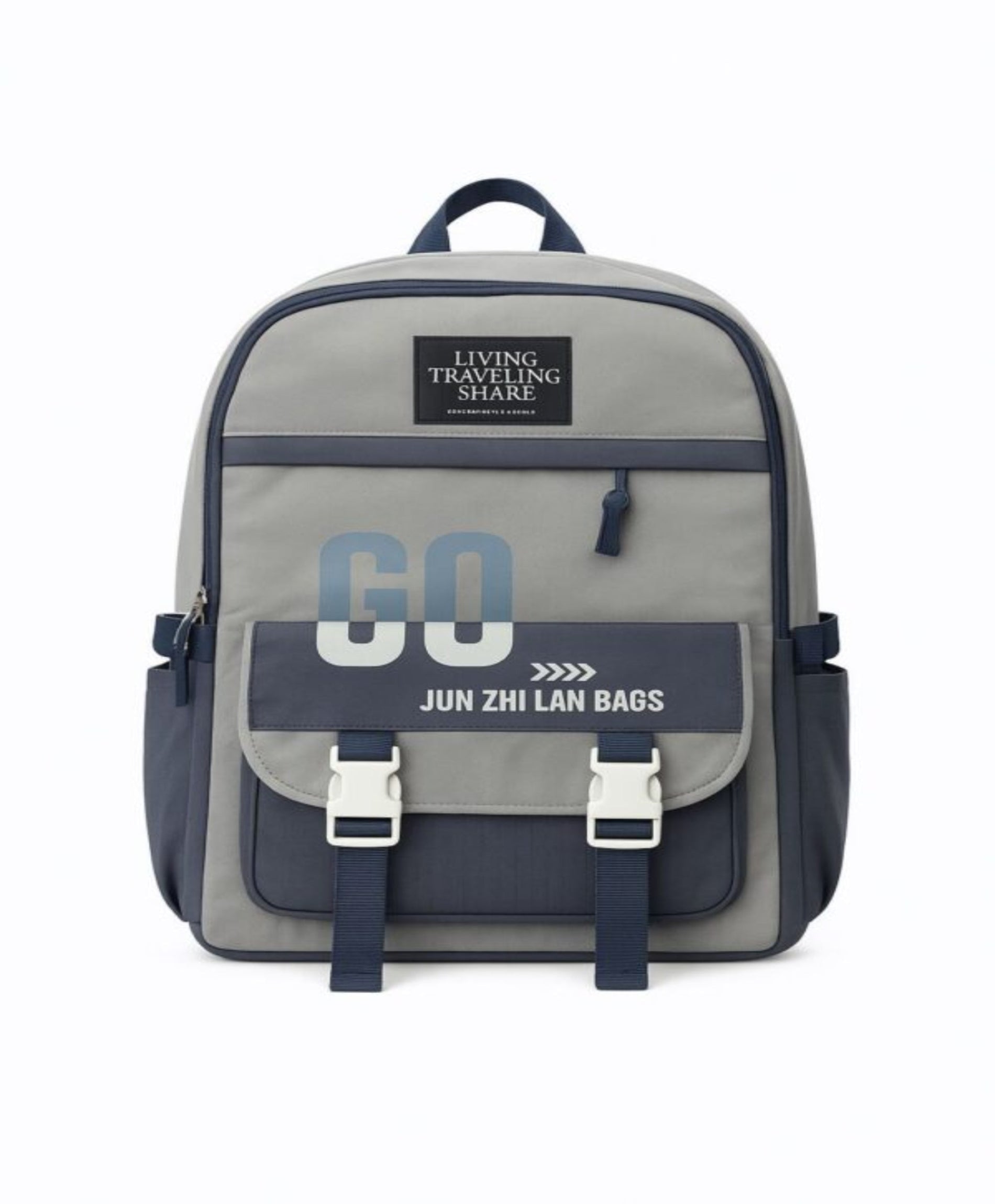 Light grey College bag