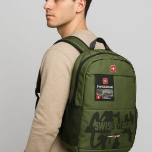 Swiss Gear black Green Bag