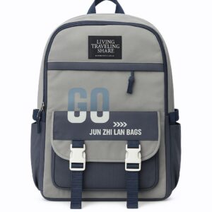 Light grey College bag